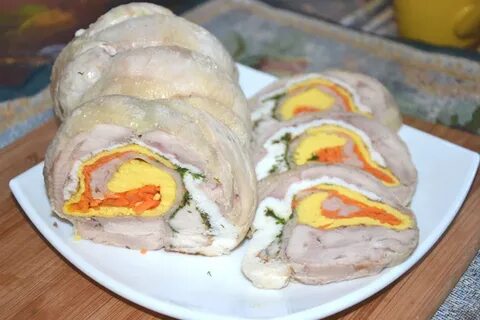 Курица рулет рецепт пошаговый