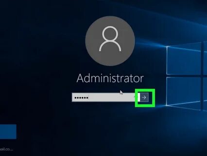Windows 10 пароль учетной записи администратор