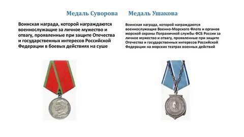 Надбавки за медали