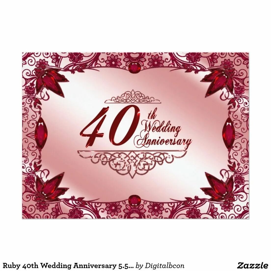 40 лет какая. Рубиновая свадьба рисунок. Приглашение на рубиновую свадьбу. С рубиновой свадьбой надпись. Приглашение на годовщину свадьбы 40 лет.
