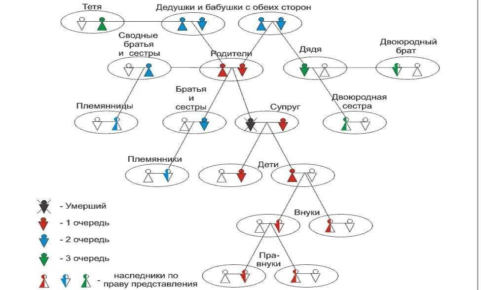 Как узнать кто кому родственник. Очереди наследования схема. Система родства. Схема родства для наследства. Степени родства схема.