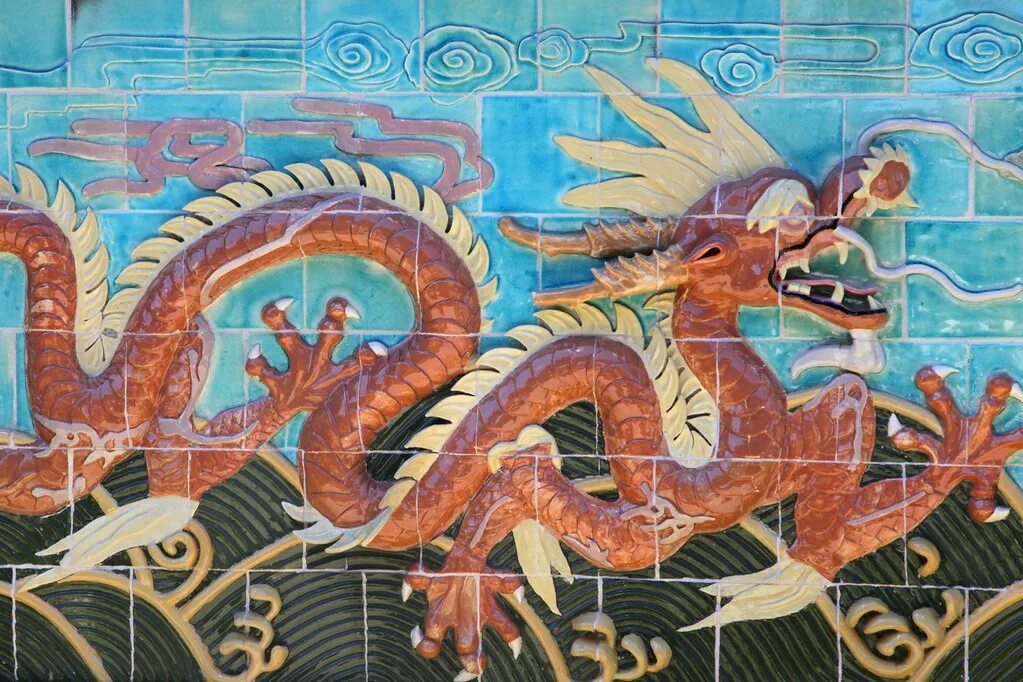 Мозаик драгон. Венецианская мозаика дракон. Дракон из мозаики. Японский дракон из мозаики.