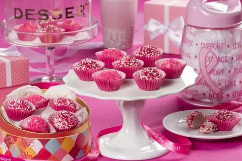 Pink truffle