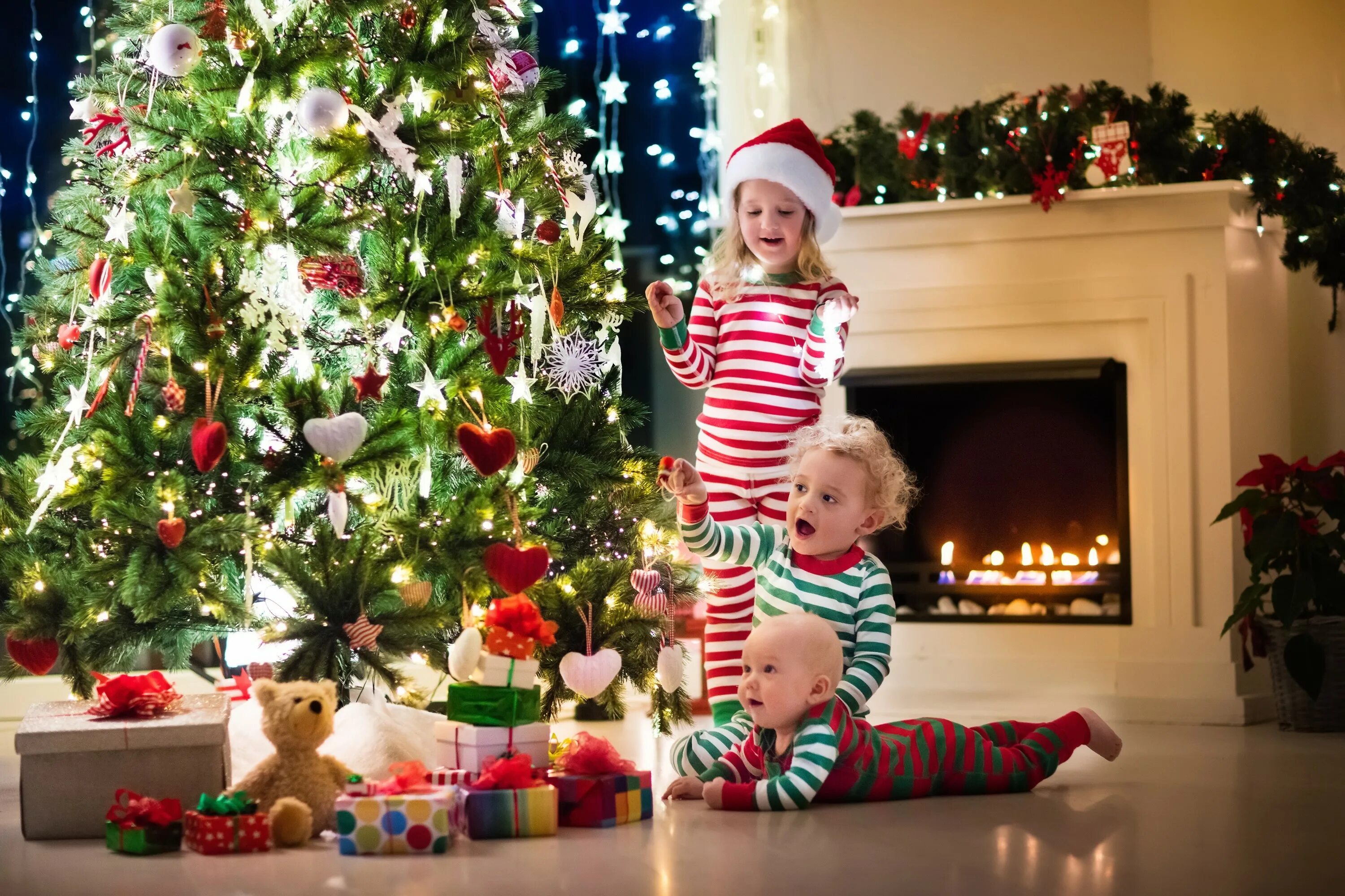 Украсить елку подарками. Наряжаем елку. Дети наряжают елку. Новогодняя елка для детей. Новый год елка.
