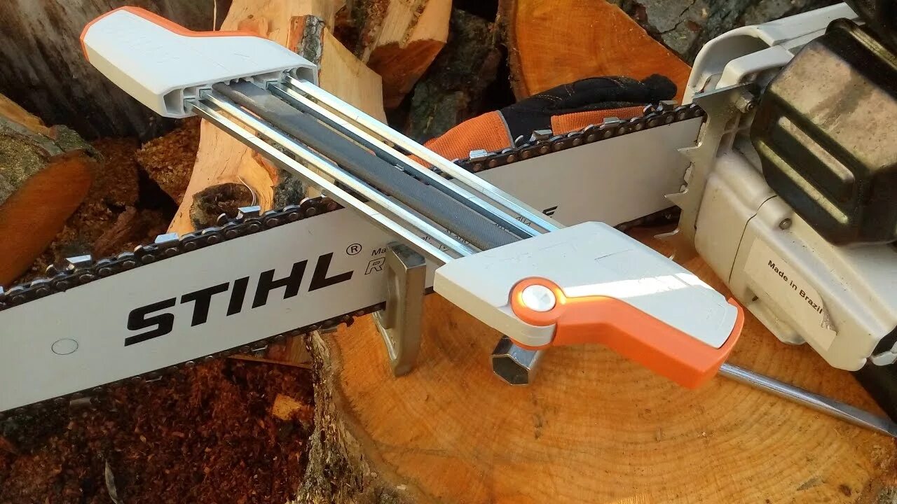 Державка с напильником Stihl. Точилка для цепей бензопил штиль 2 в 1. Напильник для заточки цепей бензопил Stihl 180. Stihl FG-1. Напильник для штиль 180