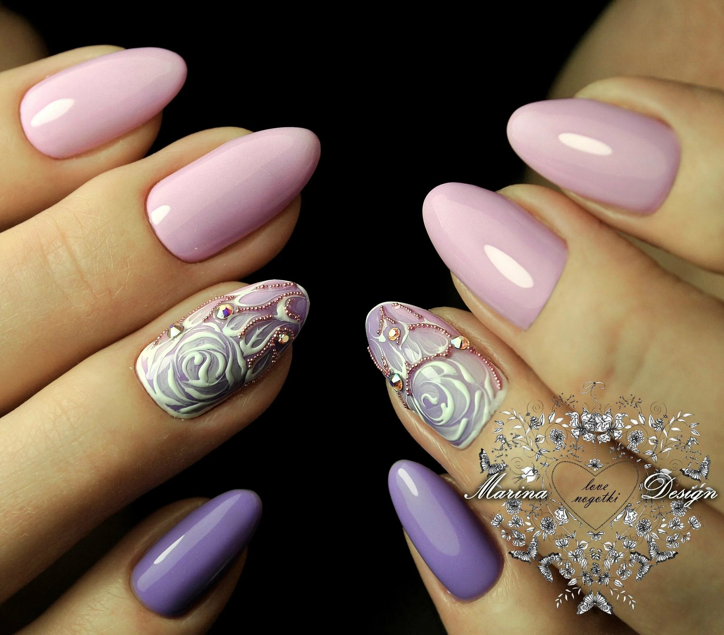 красивые ногти. маникюр овальной элегантный. красивые ногти. нюдовый маникюр 2018 миндаль. маникюр 2019 жемчужная втирка.