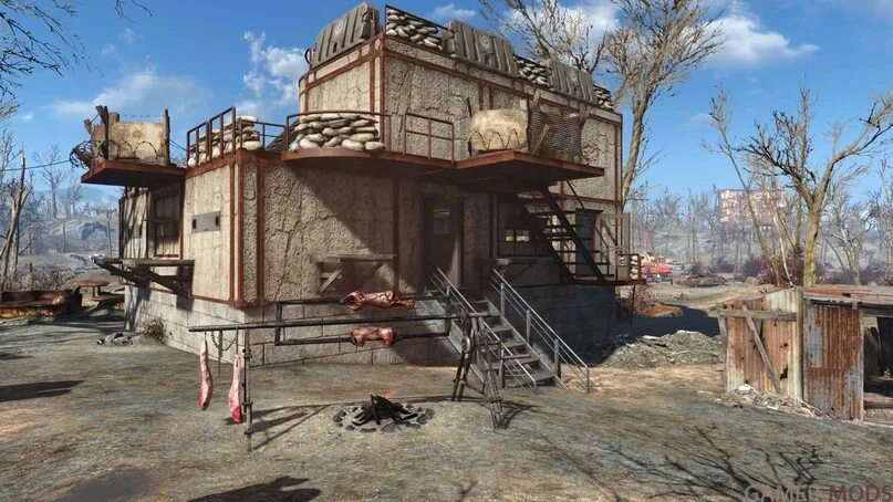 Чертежи поселений fallout 4 