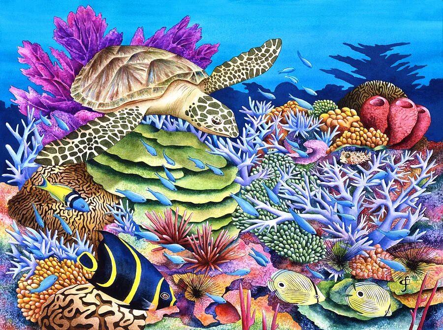 коралловый риф барельеф. создаем композицию подводный мир. живопись подводный мир для детей. подводный мир 2 класс изо. синегина наталья художник.