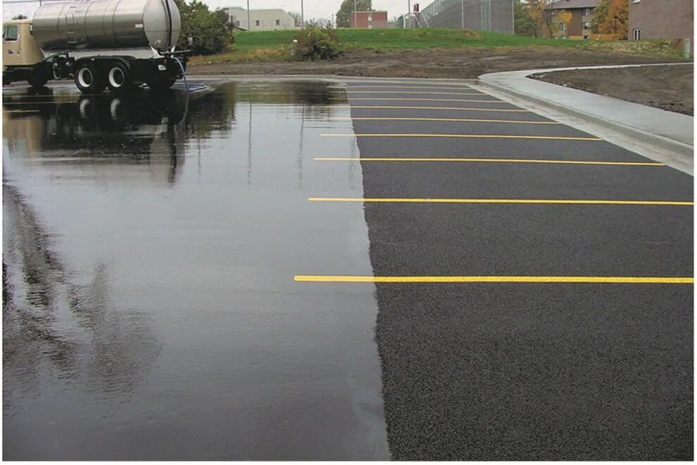 TOPMIX permeable. Porous Asphalt. Бетонный асфальт. Водопроницаемый асфальт. Бетон пропускает воду