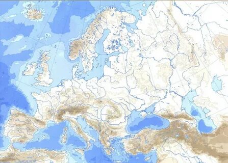 Крупнейшие моря европы