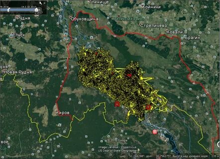 Где находятся волки карта