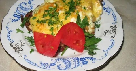Мясо по французски филе с картошкой