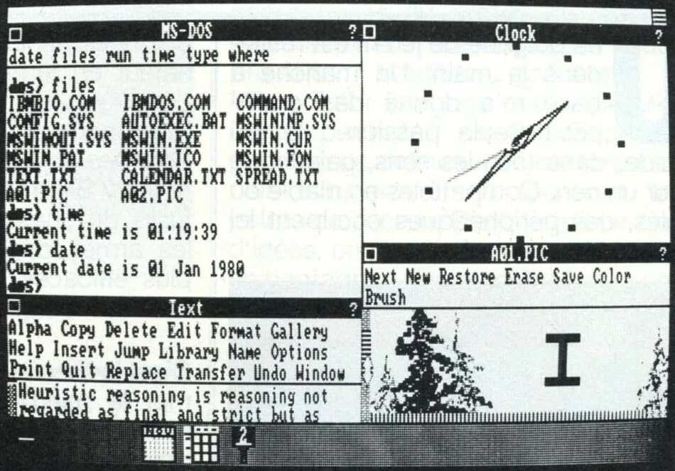 Windows 1.0 - 20 ноября 1985 года. Виндовс 1. Интерфейс виндовс 1.0. Самый первый виндовс.