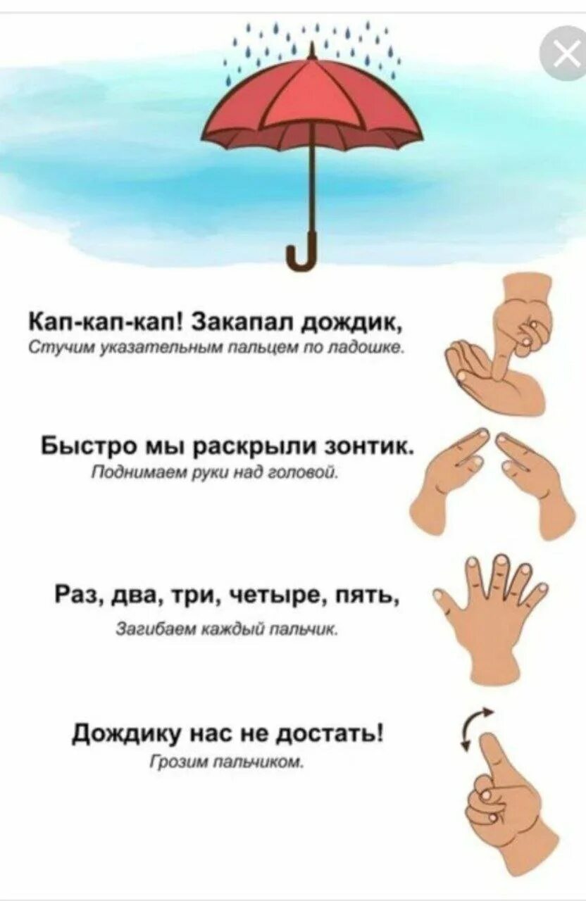 Почему кап кап лагает. Пальчиковая гимнастика про зонтик для детей. пальчиковая игра дождик дождик дождик кап кап кап. пальчиковая гимнастика для детей дождик. пальчиковая гимнастика дождик для детей 3-4 лет.