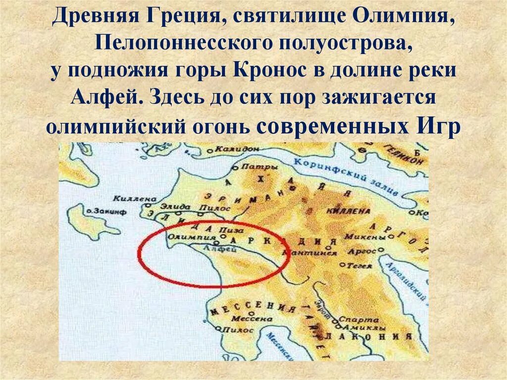 Какие реки есть в греции