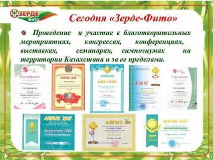 Научный проект зерде