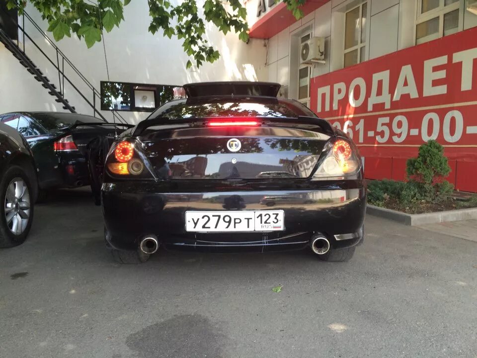 Hyundai tiburon тюнинг задние фары