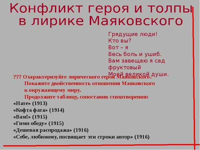 Нате размер. Лирический герой Маяковского. Дешевая распродажа Маяковский. Лирический герой раннего Маяковского. Дешевая распродажа Маяковский анализ.