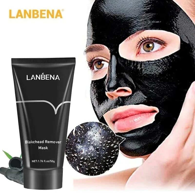 Маска ланбена от черных. Маска Blackhead Remover Mask. Маска для лица LANBENA Blackhead Remover Mask. Черная маска пленка LANBENA. Маска для чёрных точек LANBENA чёрная.