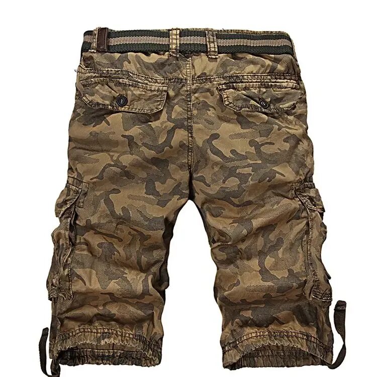 Шорты мужские карго в стиле милитари. Men's Military Cargo shorts 100% Cotton. Брюки шорты. Брюки-шорты трансформеры мужские.