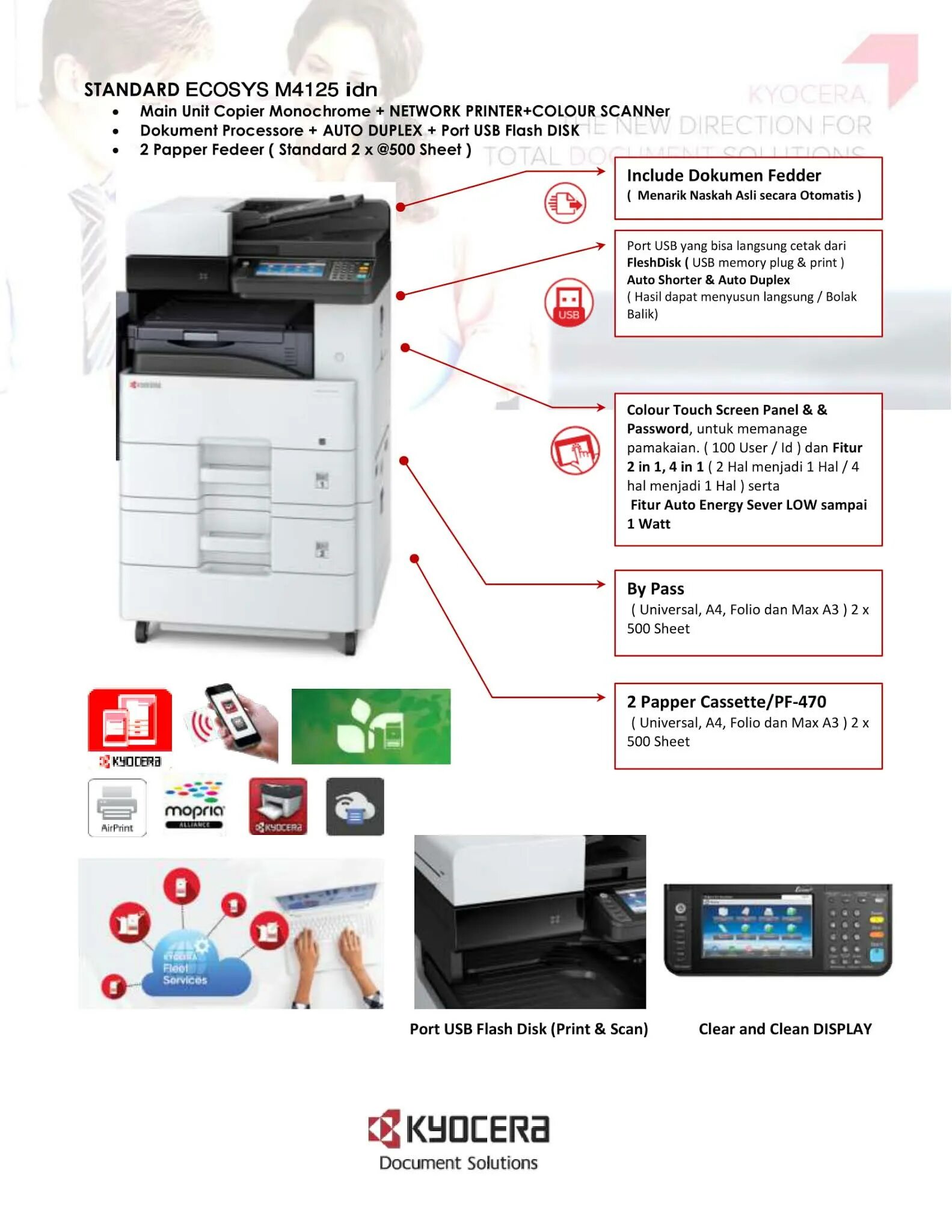 M4125idn Kyocera Ecosys Toner TK 6115 High Yield Printing 15K CE SGS Approval