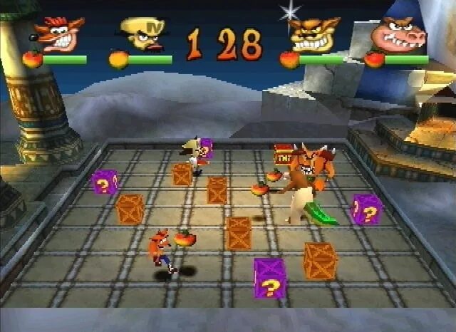 Crash Bash ps1. Сони плейстейшен 1 краш баш. Крэш Денди. Мини игра краш баш.