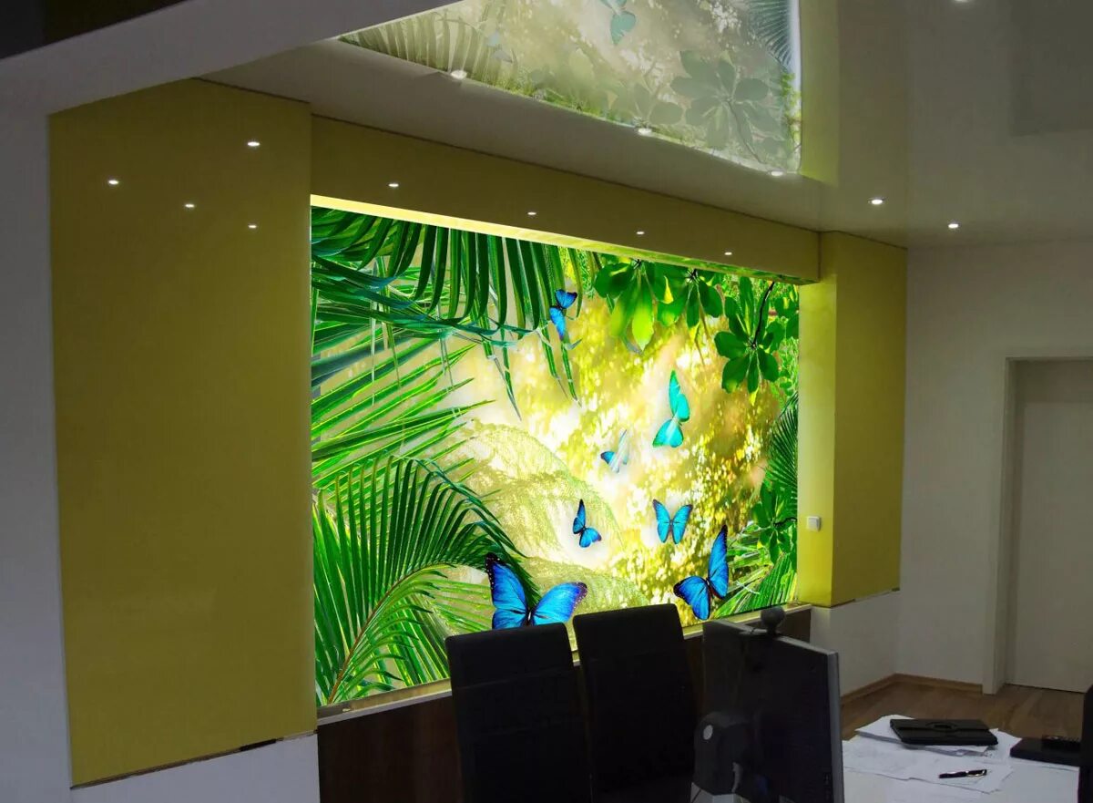 Натяжная стена с фотопечатью и подсветкой. Натяжные стены с подсветкой. Натяжные стены с фотопечатью. Натяжные стены с фотопечатью. Фотопечать в ванную комнату.