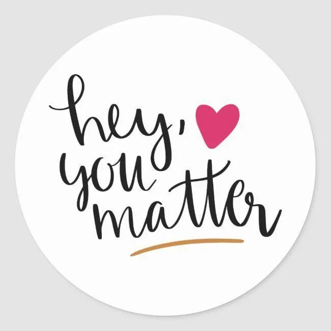 Matters com. You matter.