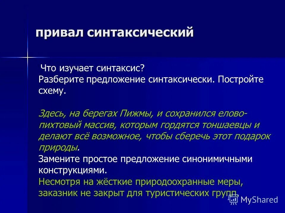 Что изучается в синтаксисе 5. Что изучается в синтаксисе 5