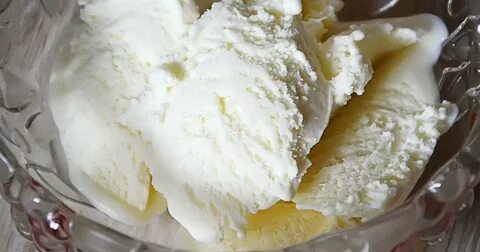 Мороженое с молоком и сахаром