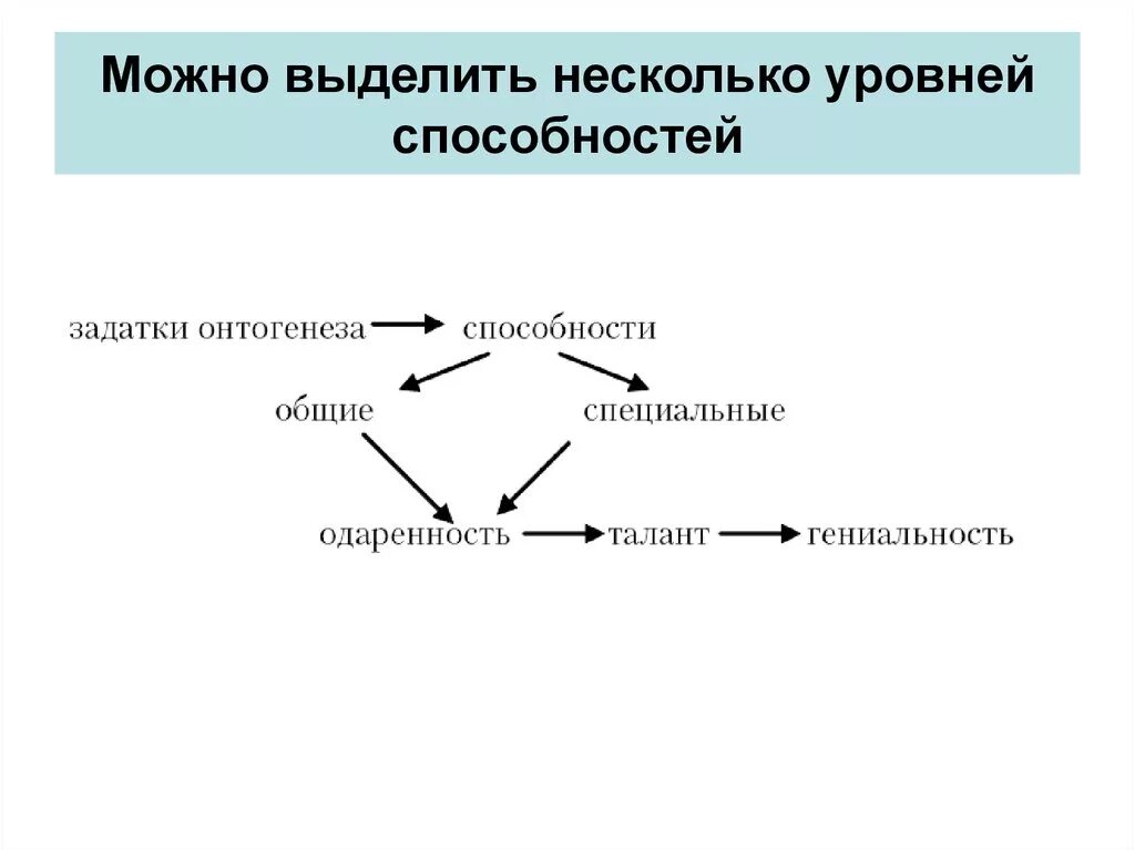 Можно выделить способности