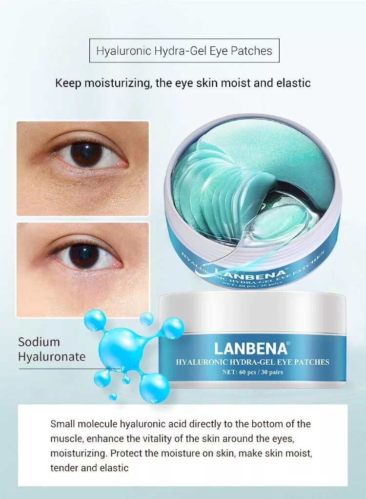 Патчи с кислотами. Патчи ланбена с гиалуроновой кислотой. патчи eye gel patches. lanbena гидрогелевые патчи для глаз с гиалуроновой кислотой. eye mask hyaluronic acid beauticity.