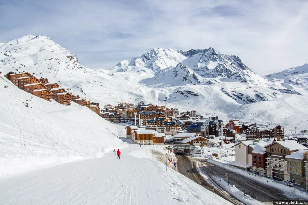 Val Thorens горнолыжный курорт. Альпы Валь Торанс. Валь Торанс (Val Thorens), Франция. Три Долины Валь Торанс.