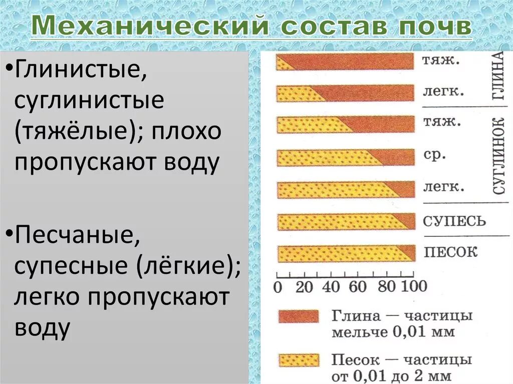 Механический состав почвы. Почвы по механическому составу. Механический гранулометрический состав почвы. Классификация почв по механическому составу.