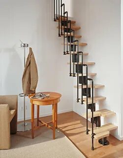 Компактные лестницы на 2 этаж