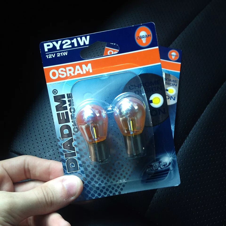 Лампа поворотника купить. Osram py21w Diadem 7507dc-02b. Osram 7507-02b. Osram Diadem Chrome py21w артикул. Osram Diadem Chrome py21w.