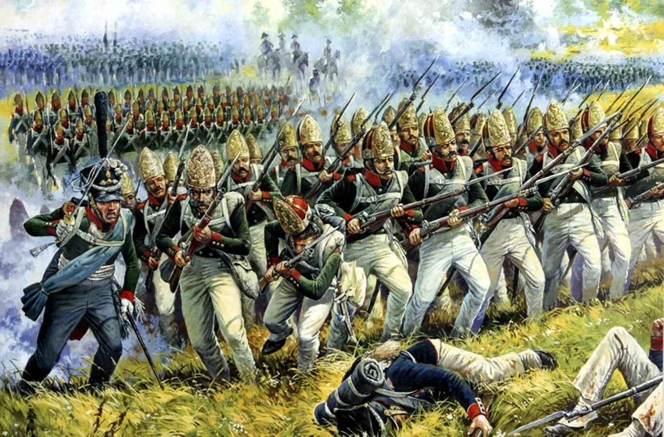 Нападение на армию. Гренадер 1812. Русские гренадеры 1812. Гренадеры русская армия 1812.