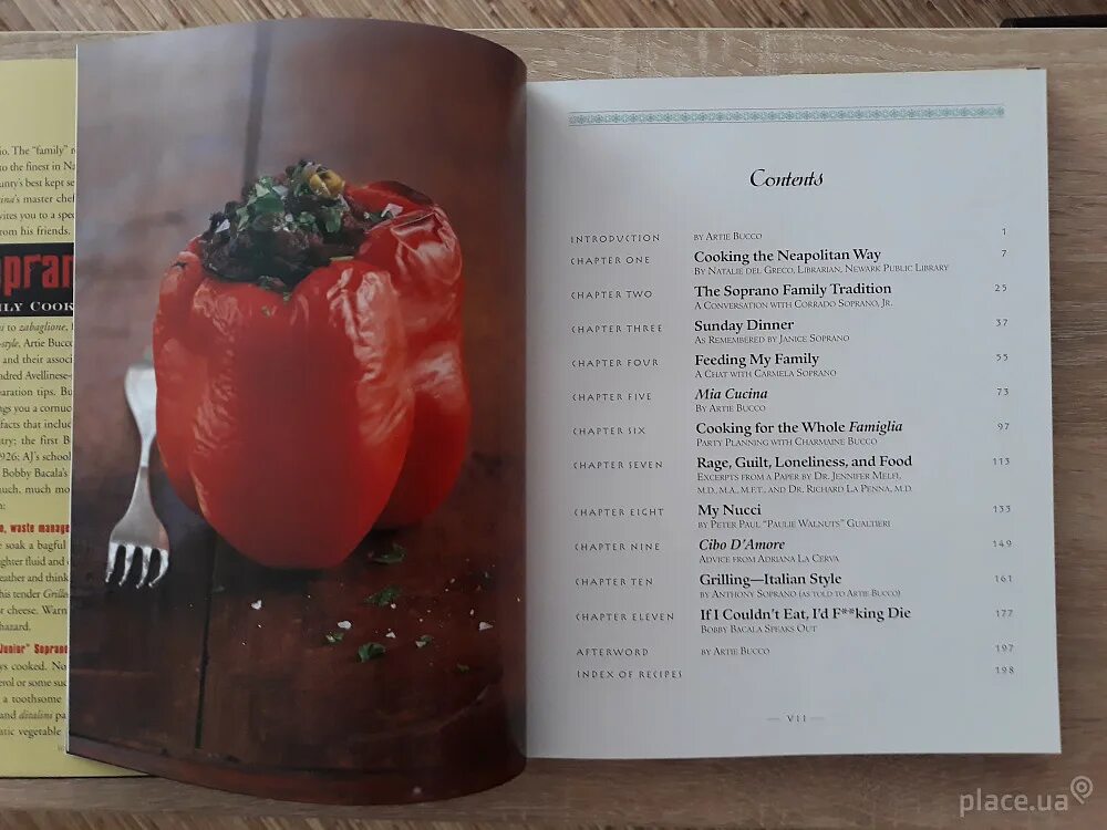 Sopranos cookbook