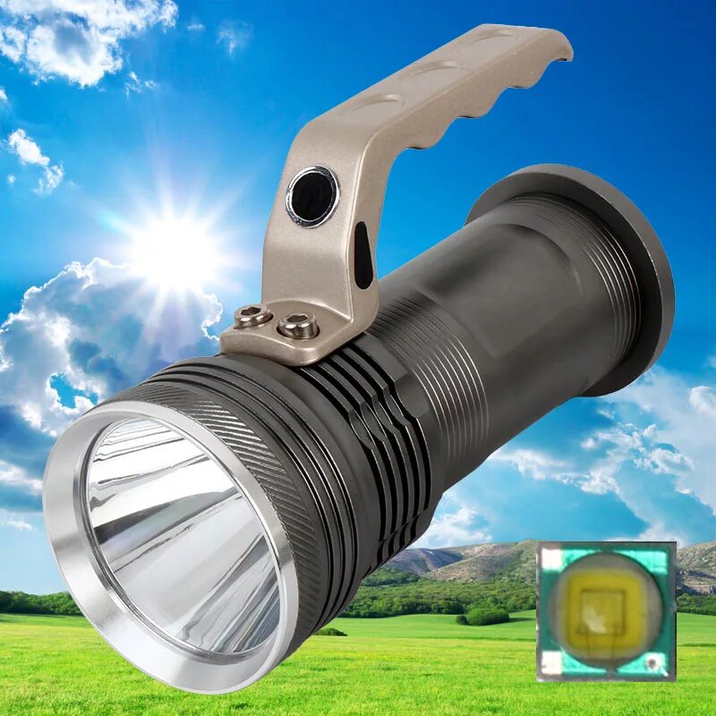 Прожекторы люмен. Фонарь led High Power Searchlight Max 800. Фонарь ручной led High Power Searchlight. 8000 Люмен прожектор строительный. Фонарик домашний.