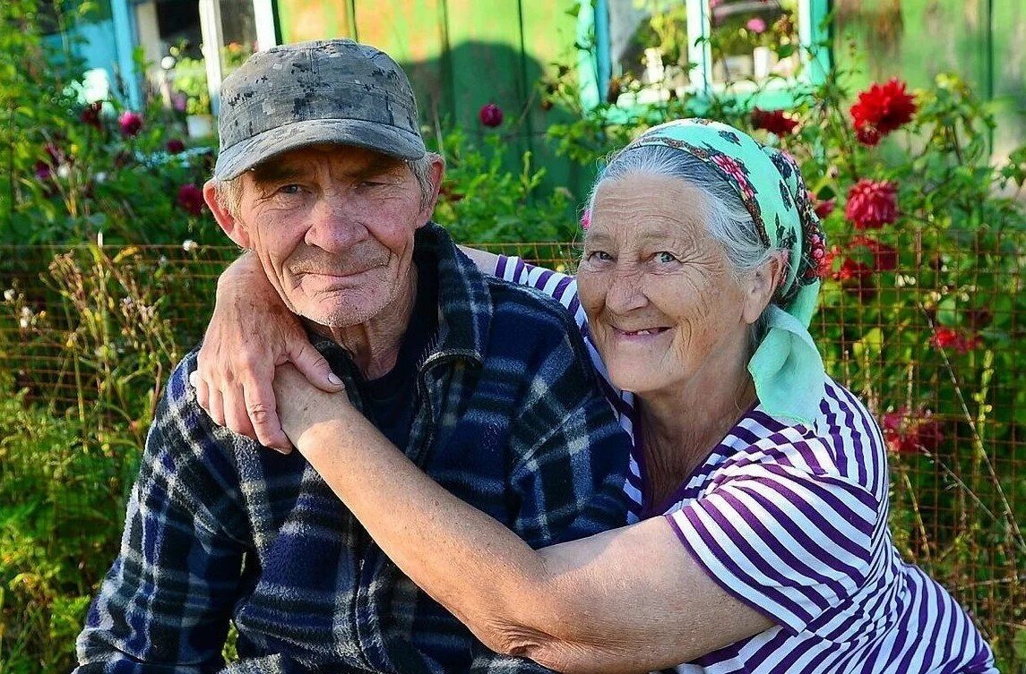 Бабушка и дедушка в жизни
