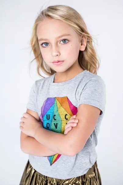 Teenager modeling