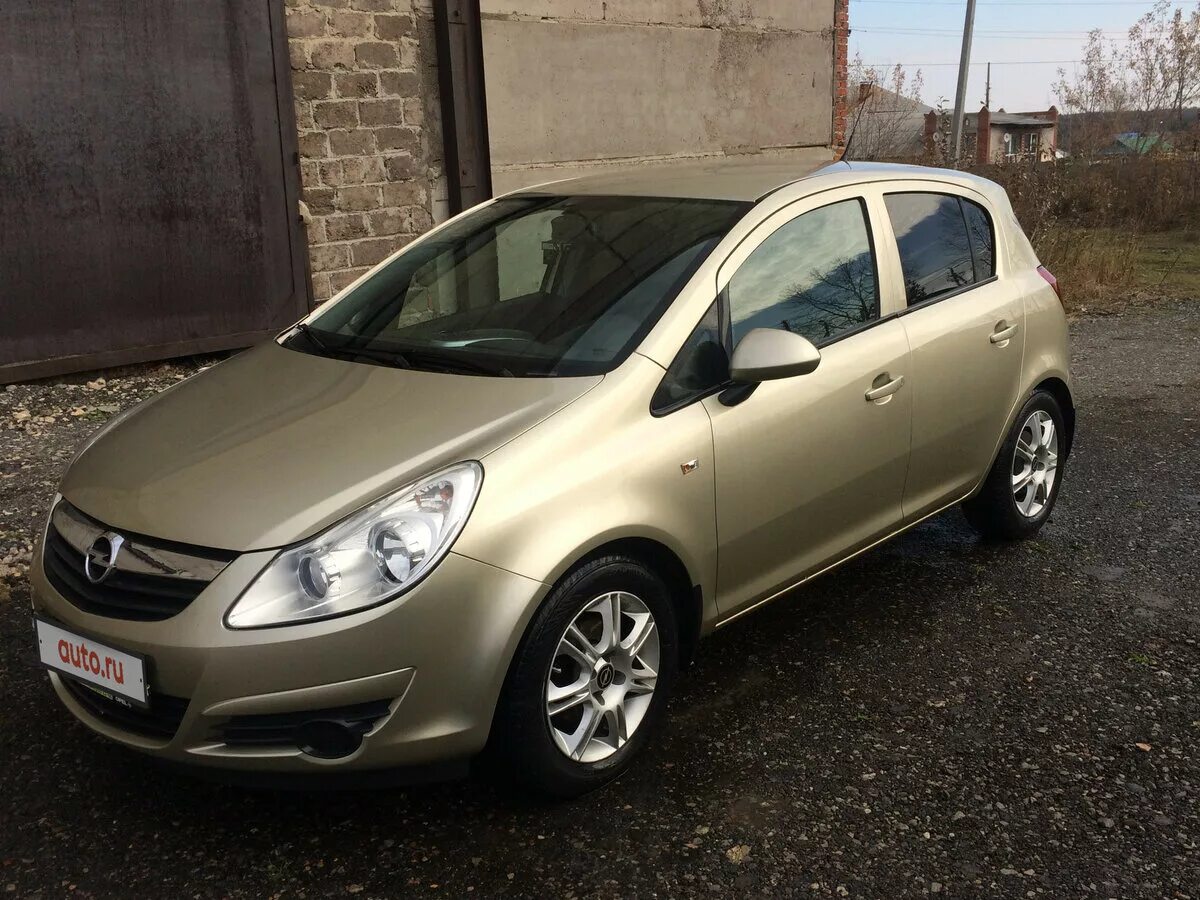 Opel corsa 2008 год