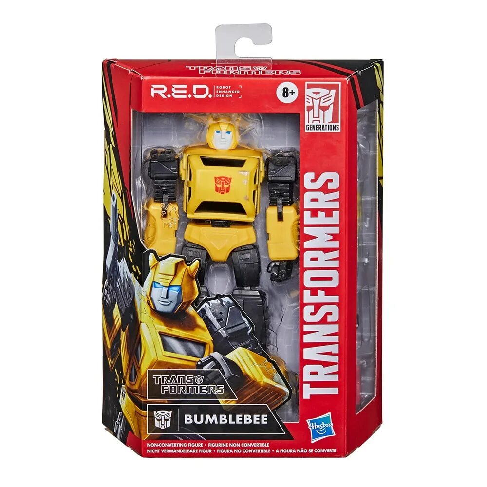 Transformers r. Бамблби g1. Трансформеры r.e.d фигурки. Transformers Generations Bumblebee. Коллекционная фигурка Bumblebee.