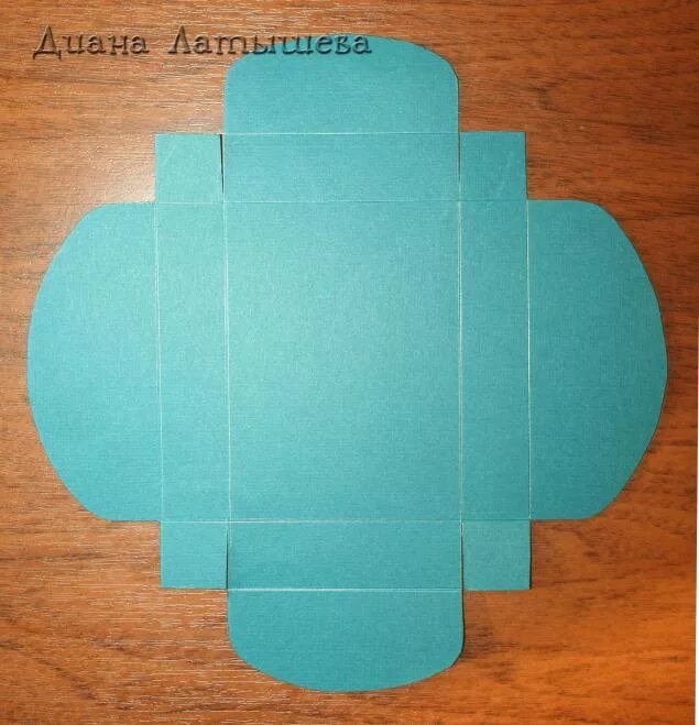 технология 2 класс коробочка из бумаги