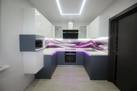 Кухни матовый акрил