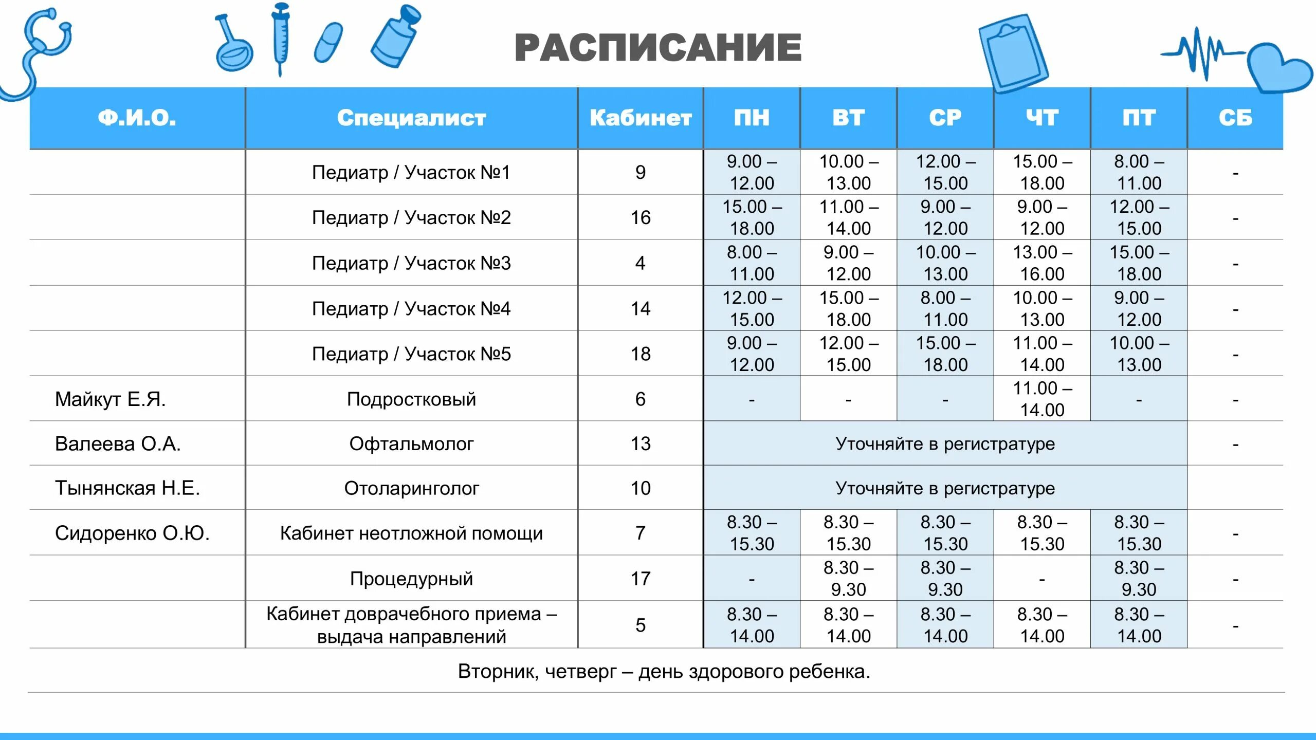 Врачи поликлиники 4 новокузнецк