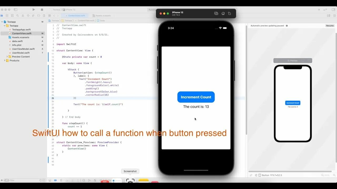 When button. Swiftui clicked button style. contact add button swift.