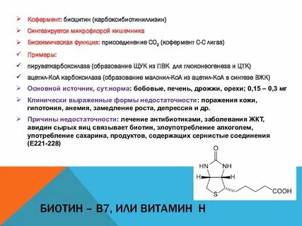 С какими витаминами совместим биотин
