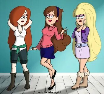 Teen girls of Gravity falls by wild-cobragirl.deviantart.com on @DeviantArt...