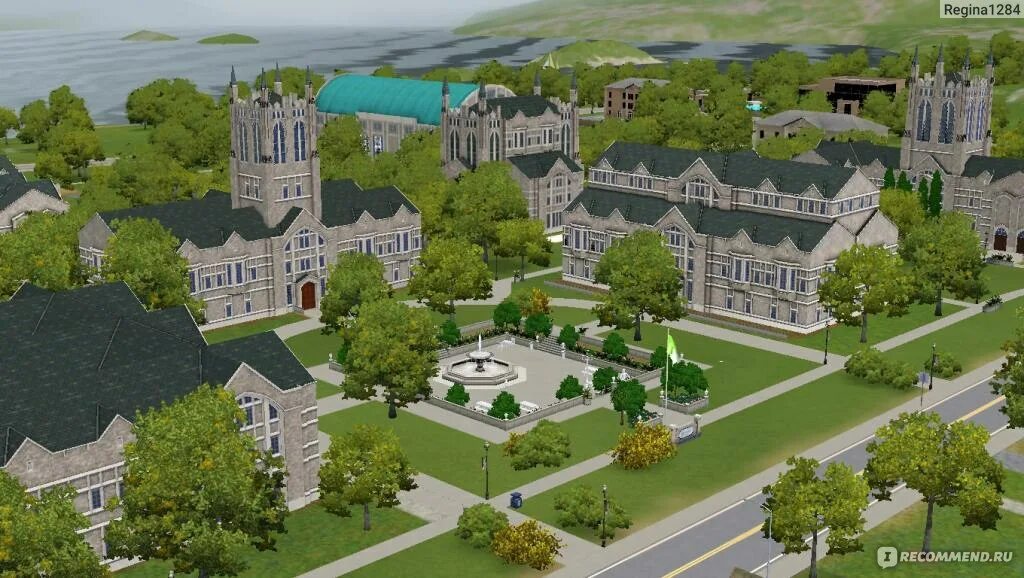 Симс 3 студенческая жизнь город. Симс городок. Городок риверсайд симс 3. Sims 3 seasons. Симс городок.